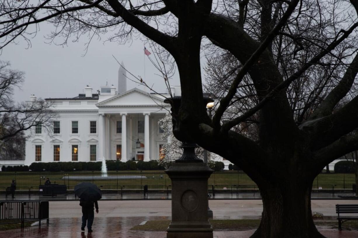 A view of the White House, Thursday, March 21, 2019, in Washington.