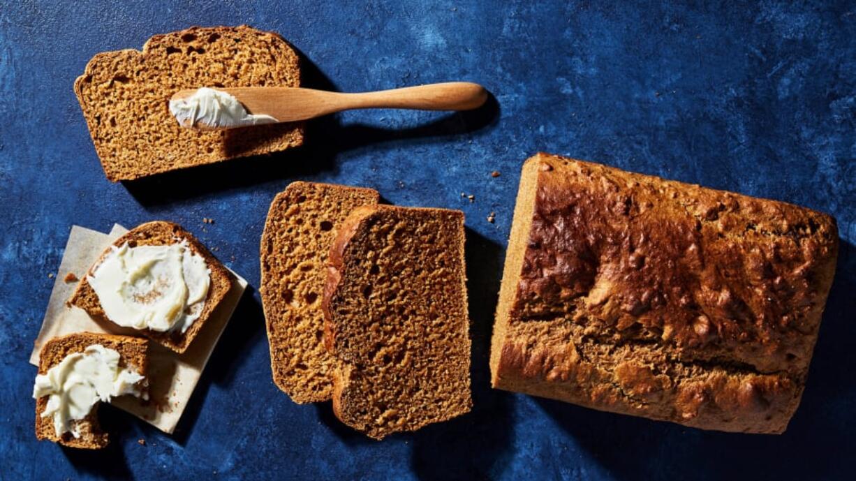 Honey Molasses Wheat Bread.