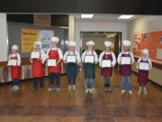 Washougal: Eight students from Washougal elementary schools competed in the Sodexo Future Chefs Challenge, cooking recipes that fell under this year’s theme of healthy Mexican food.