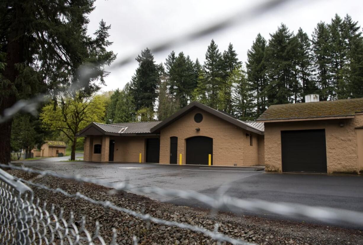 Water Station 1 is pictured in Vancouver on Thursday afternoon.