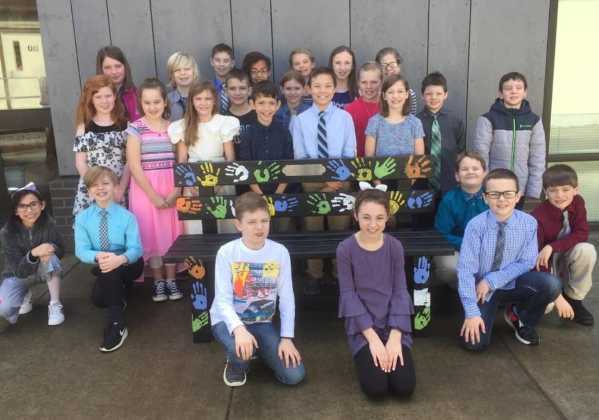 Ridgefield: A “Friendship Bench” at South Ridge Elementary School will help promote connection and kindness between students.