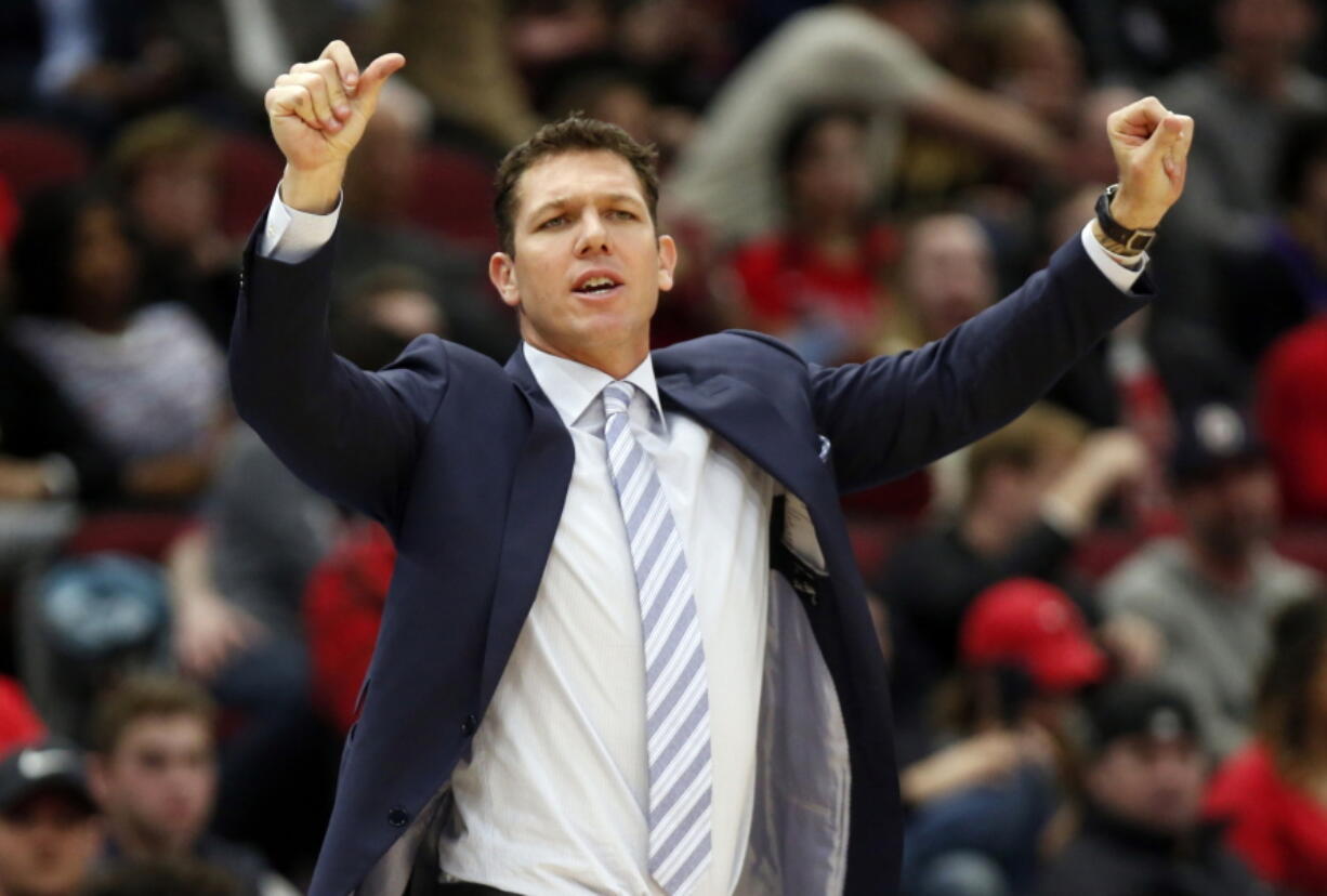 Luke Walton will become coach of the Sacramento Kings, securing another NBA head coaching job just a day after parting ways with the Los Angeles Lakers following three losing seasons, sources said Saturday, April 13, 2019.