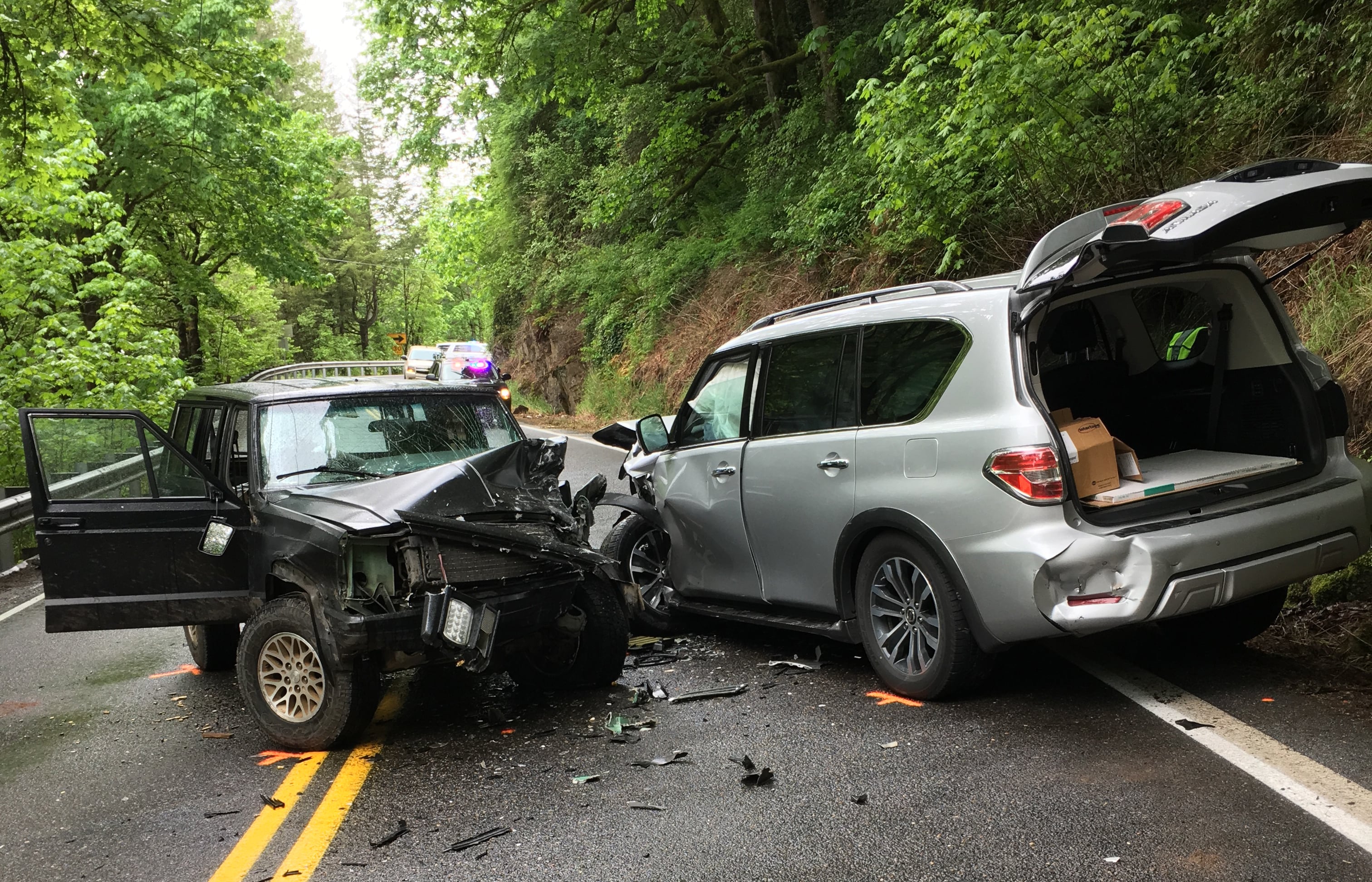 One seriously injured in head on crash in Washougal The Columbian