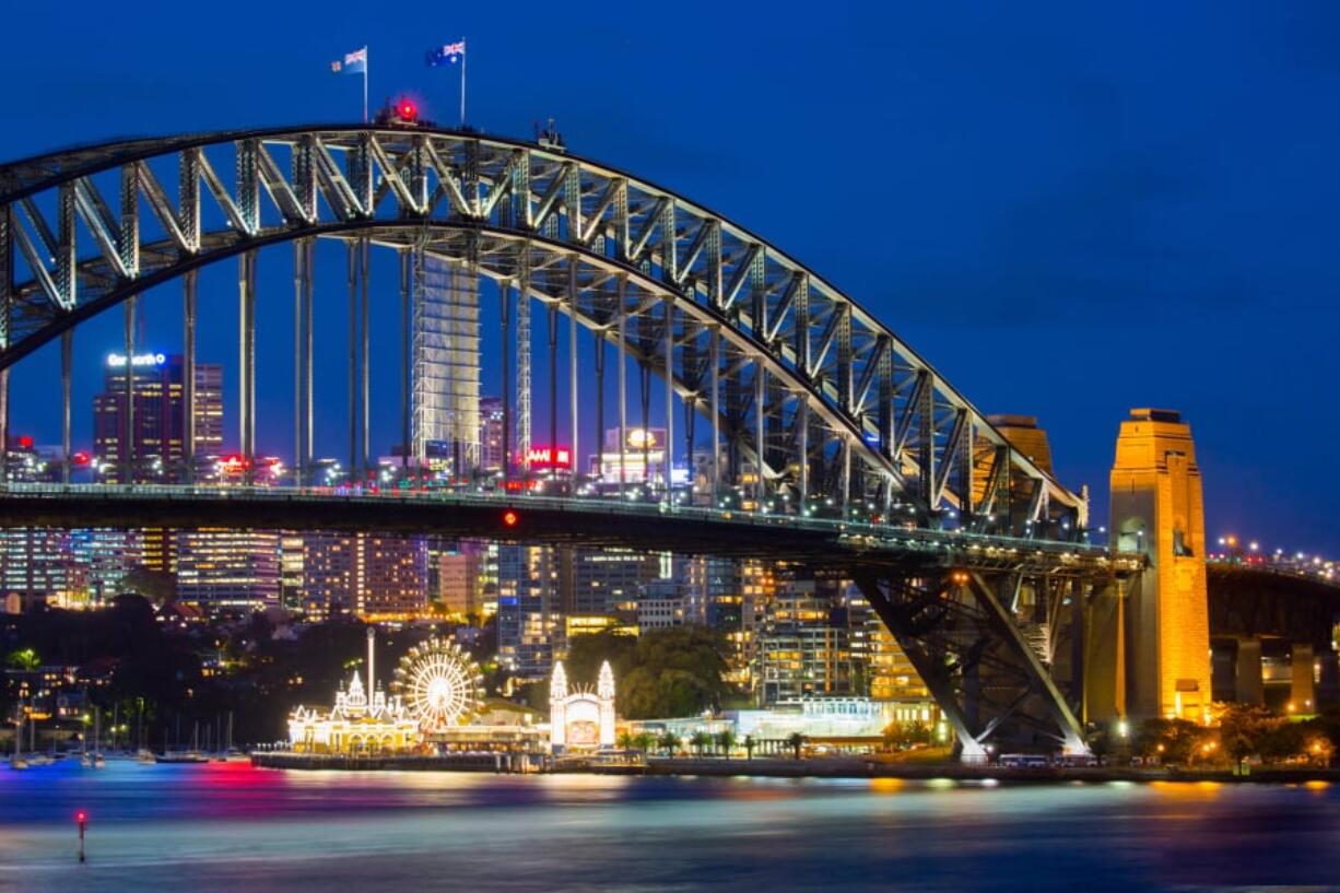 Circular Quay at rush hour on a summer’s evening on Feb. 10, 2015, in Sydney, Australia.