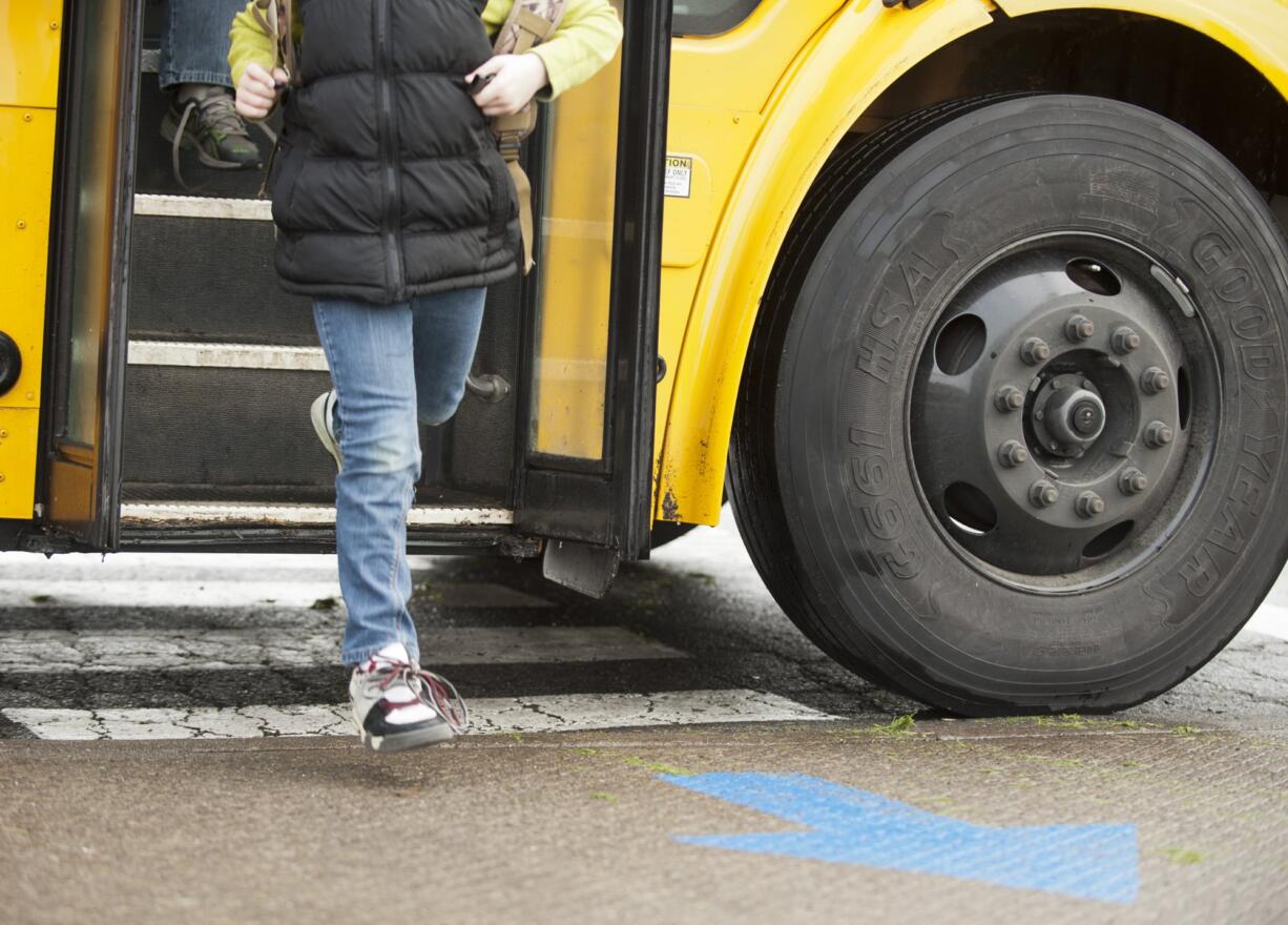 A bus driver for Vancouver Public Schools says she was attacked by a student on the special education bus she drives.