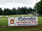 Columbia Little League, located at David Douglas Park in Vancouver, received a $5,000 grant from the Seattle Mariners that will go toward helping kids.