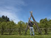 George Brereton started Gifts of the Planet Farm in 2007 after retiring from a career as a ship captain in Alaska. At 2 acres, his farm is small but produces about 10,000 pounds of fruit a year, he said. However, he concedes he doesn’t turn a profit. “I’ve only made a profit one year and that’s when I took a couple trees off the top of my hill up there and sold them,” he said.