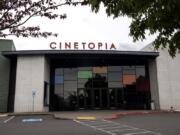 The Mill Plain Cinetopia appeared to be completely closed as of Monday, with no staff visible inside. All of the Cinetopia locations have either closed outright or reduced operations to just two screens.