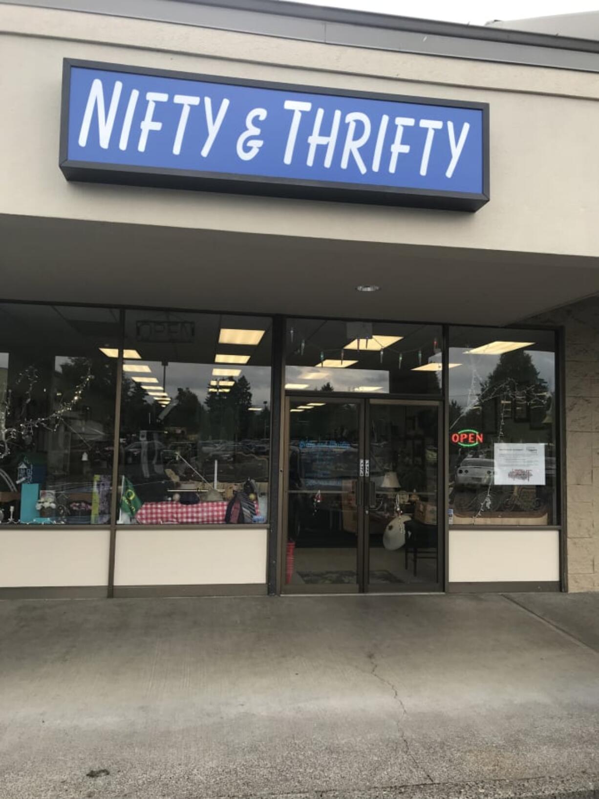 Vancouver Heights: Nifty and Thrifty opened in August, and the charity resale shop mailed out its first checks to local nonprofits recently.