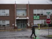 Clark County Public Health and Vancouver Public Schools are investigating the presence of lead paint at Hough Elementary School, pictured here in 2018. A parent made a citizen complaint to Public Health reporting mold, and while staff were investigating, discovered paint chips later revealed to contain lead.