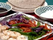 Sheet Pan Shrimp Fajitas Linda Gassenheimer/TNS