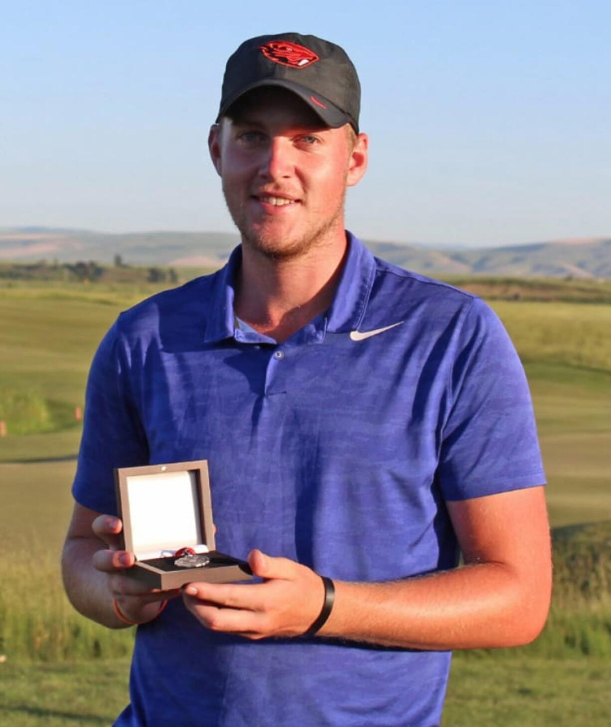 Vancouver's Spencer Tibbits qualified for the U.S. Open by finishing tied for second at the Sectional Qualifier at Wine Valley Golf Club in Walla Walla on Monday, June 3, 2019. The top three golfers from this Sectional advanced to the U.S. Open, to be held June 13-16 at Pebble Beach, Calif.