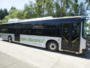 C-Tran tested an all-electric bus on a few Vancouver routes in 2014. The agency is purchasing 10 electric buses thanks in part to a grant made available because of Volkswagen’s emissions scandal settlement.