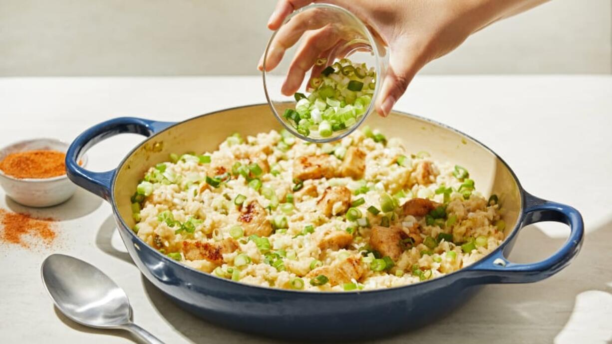 One-Pot Cajun Chicken and Rice. MUST CREDIT: Photo by Tom McCorkle for The Washington Post.