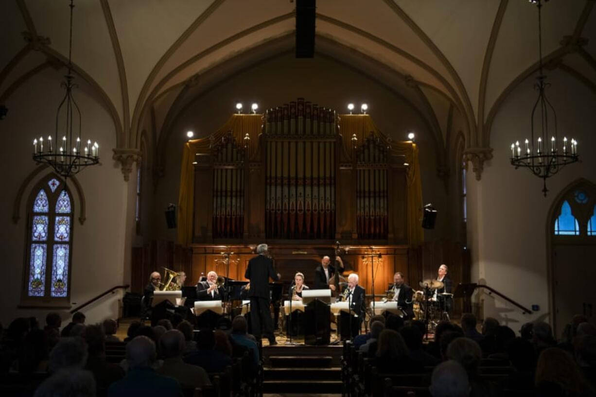 Bandleader, jazz singer and Ridgefield resident singer David Watson, aka “The Doctor of Bebop,” performs May 24 with his Re-Birthing the Cool band at The Old Church Concert Hall in Portland.