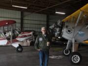 Kent Mehrer, president of the Camas-Washougal Aviation Association, is one of a close-knit group of pilots that call Camas’ Grove Field home.