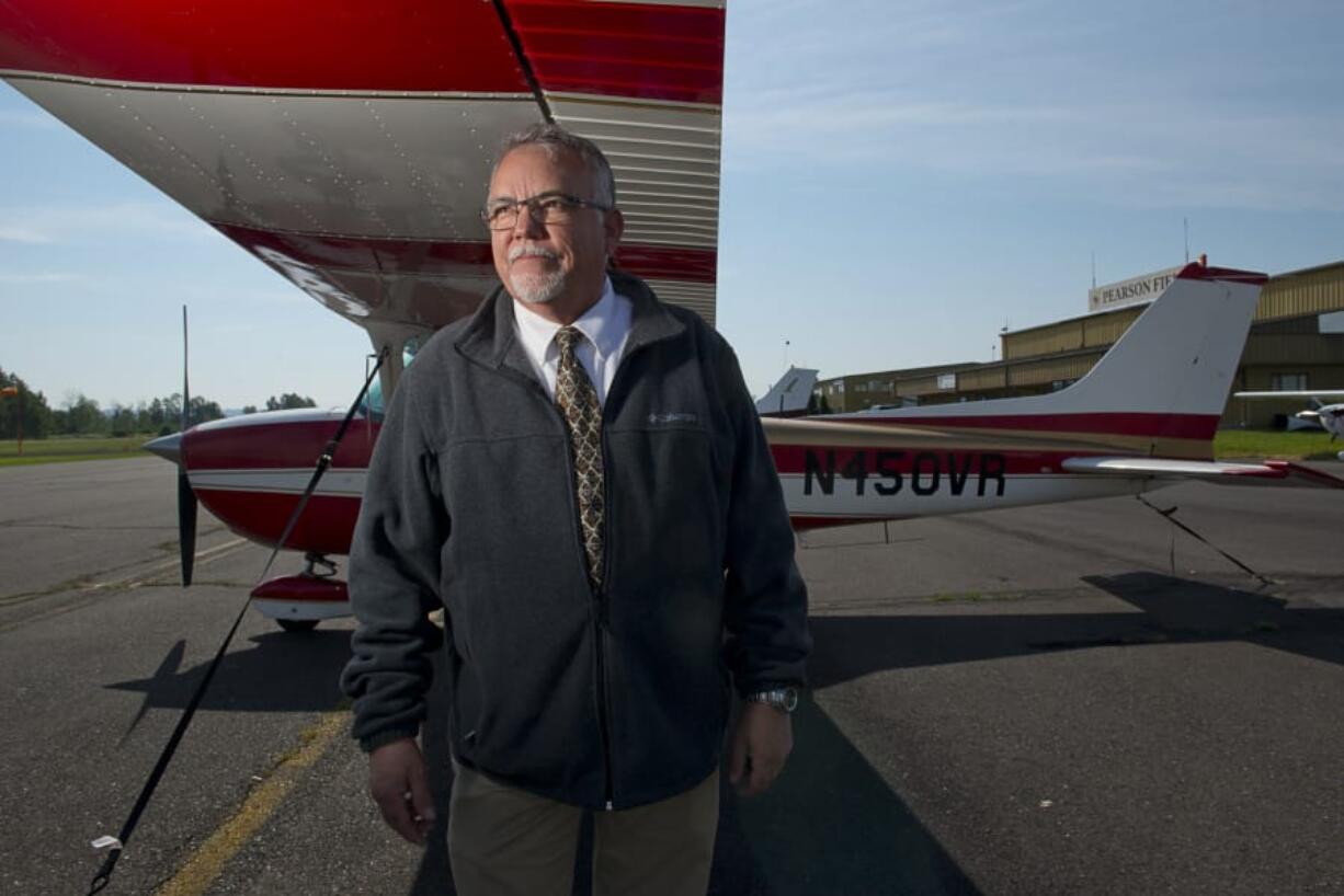 Guy Lennon, the manager of Pearson Field as of May 6, at the airport.