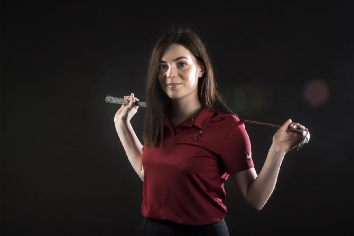 Camasí Emma Cox poses for a press photo in The Columbian studio on Tuesday, June 4, 2019.