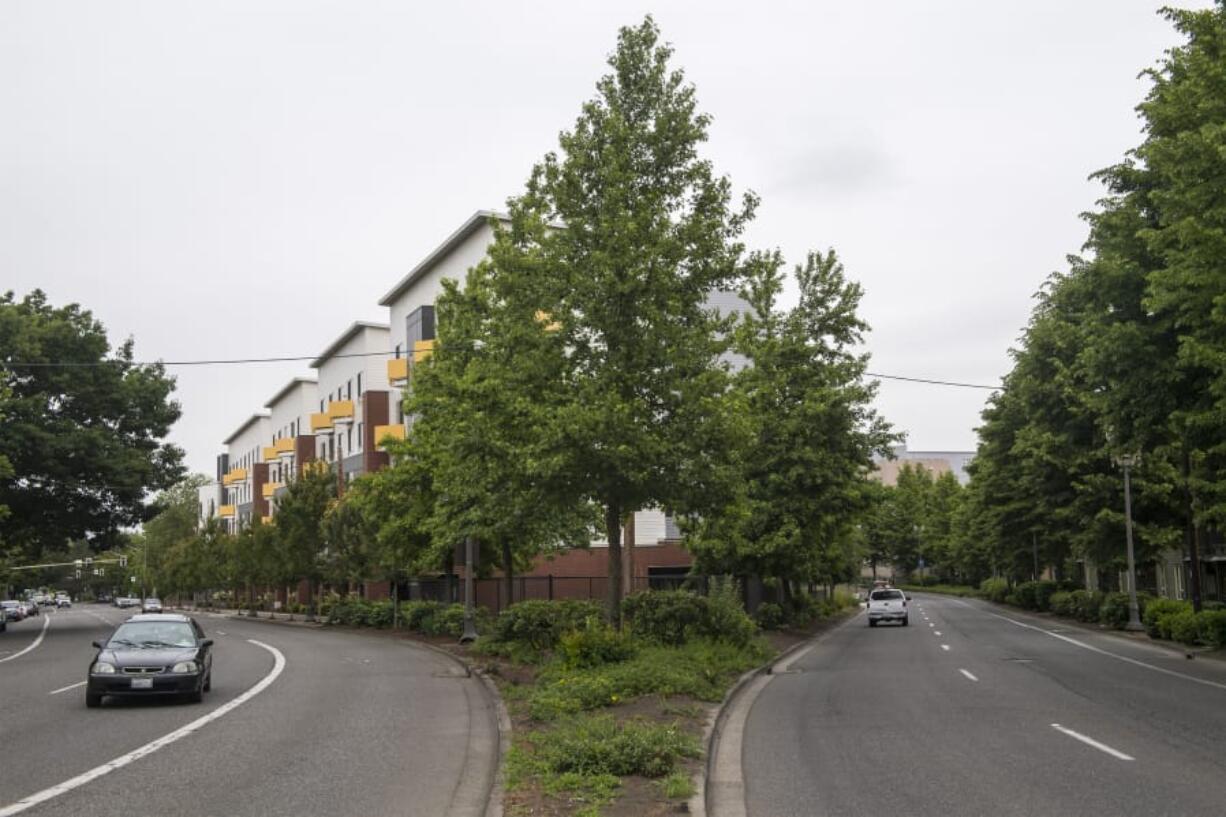 15 West apartments at 410 W. Mill Plain Blvd., were completed in 2017.