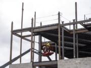 The construction industry added 200 jobs in Clark County in May.