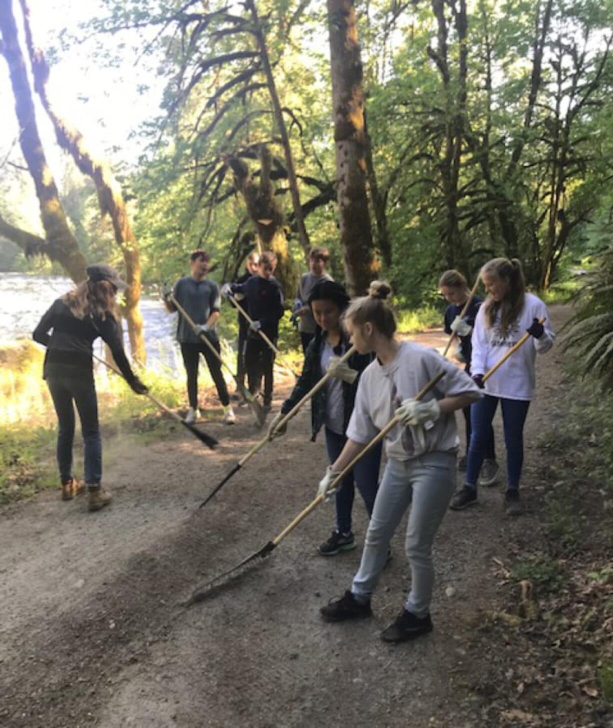 Battle Ground: Firm Foundation Christian School students participated in the school’s first ever “Serve Day,” allowing students in every grade to give back to the local community. Students visited residents in assisted living homes, worked with Habitat for Humanity and cleaned up local parks.