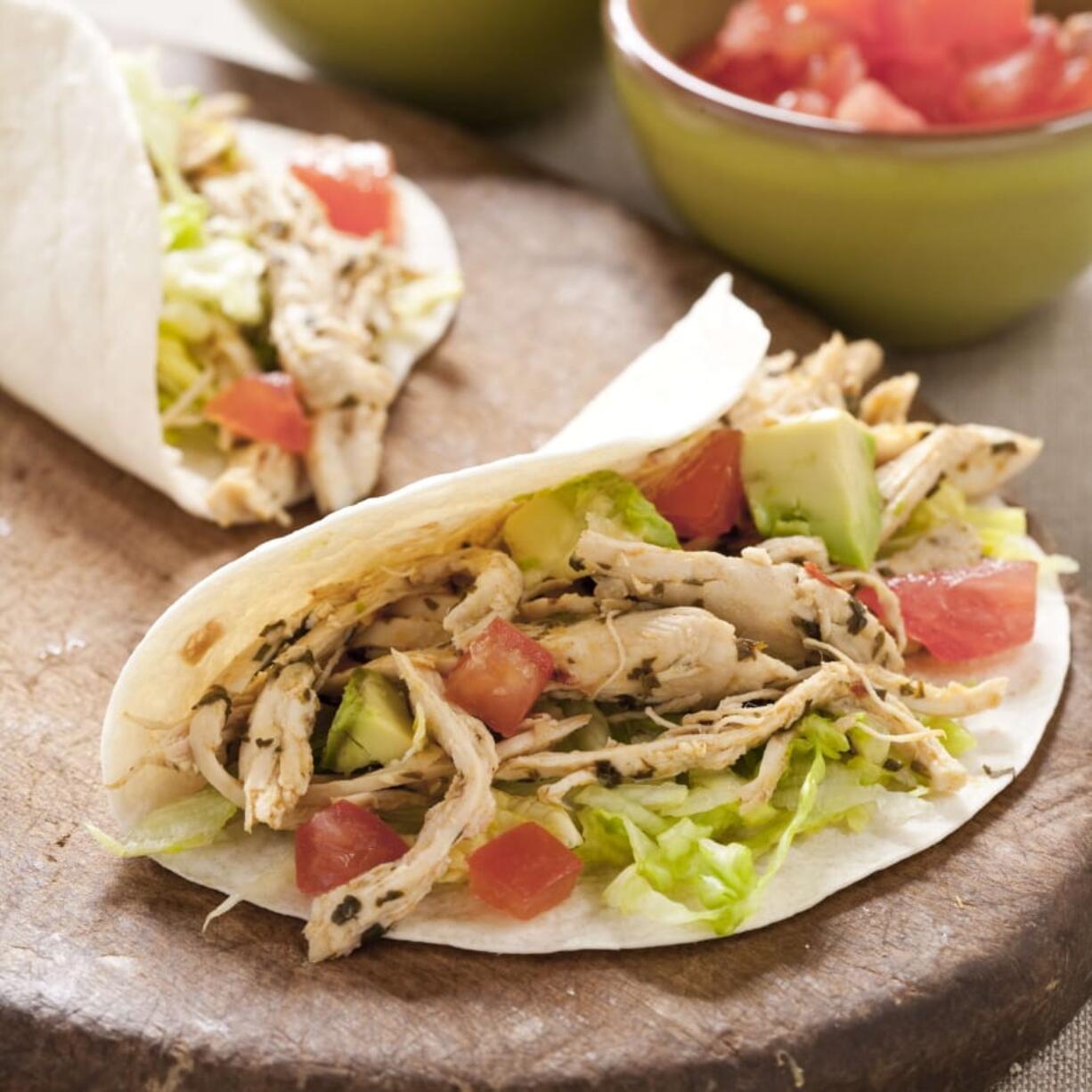 Easy Weeknight Chicken Tacos from “Cook It In Your Dutch Oven.” Joe Keller/America’s Test Kitchen