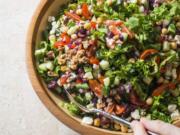 Mediterranean Chopped Salad from the cookbook “Nutritious Delicious.” Carl Tremblay/America’s Test Kitchen