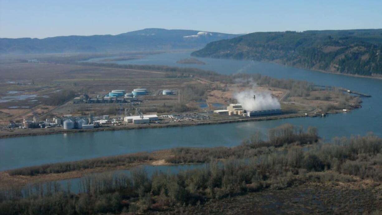 One of two methanol plants proposed for the Northwest would be built at Port Westward near Clatskanie, Ore.