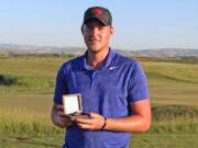 Vancouver's Spencer Tibbits qualified for the U.S. Open by finishing tied for second at the Sectional Qualifier at Wine Valley Golf Club in Walla Walla on Monday, June 3, 2019. The top three golfers from this Sectional advanced to the U.S. Open, to be held June 13-16 at Pebble Beach, Calif.