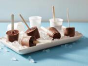 Chocolate Pudding Pops.