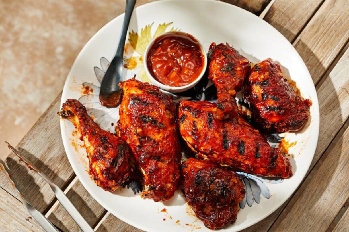 Classic Barbecue Chicken Tom McCorkle for The Washington Post