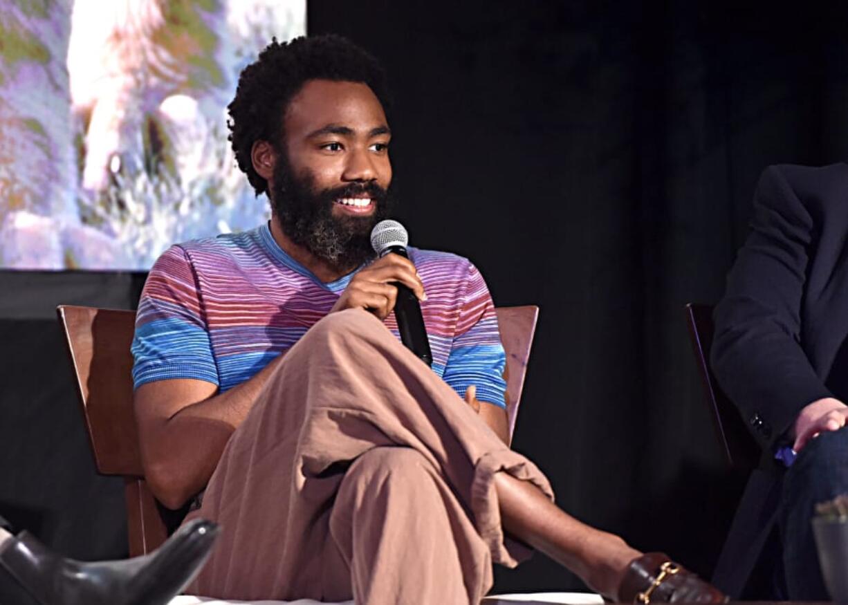 Donald Glover attends the Global Press Conference for Disney’s “The Lion King” on Wednesday in Beverly Hills, Calif. Alberto E.