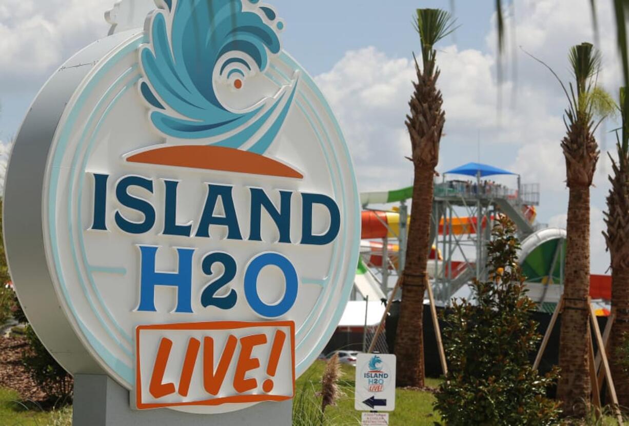 Island H2O Live water park is pictured at Margaritaville Resort in Kissimmee, Fla., on Wednesday, June 26, 2019. (Stephen M.