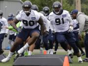 Ted S. Warren/Associated Press Seattle Seahawks defensive tackle Jarran Reed (90) will miss the first six games of the 2019 NFL season after being suspended on Monday.