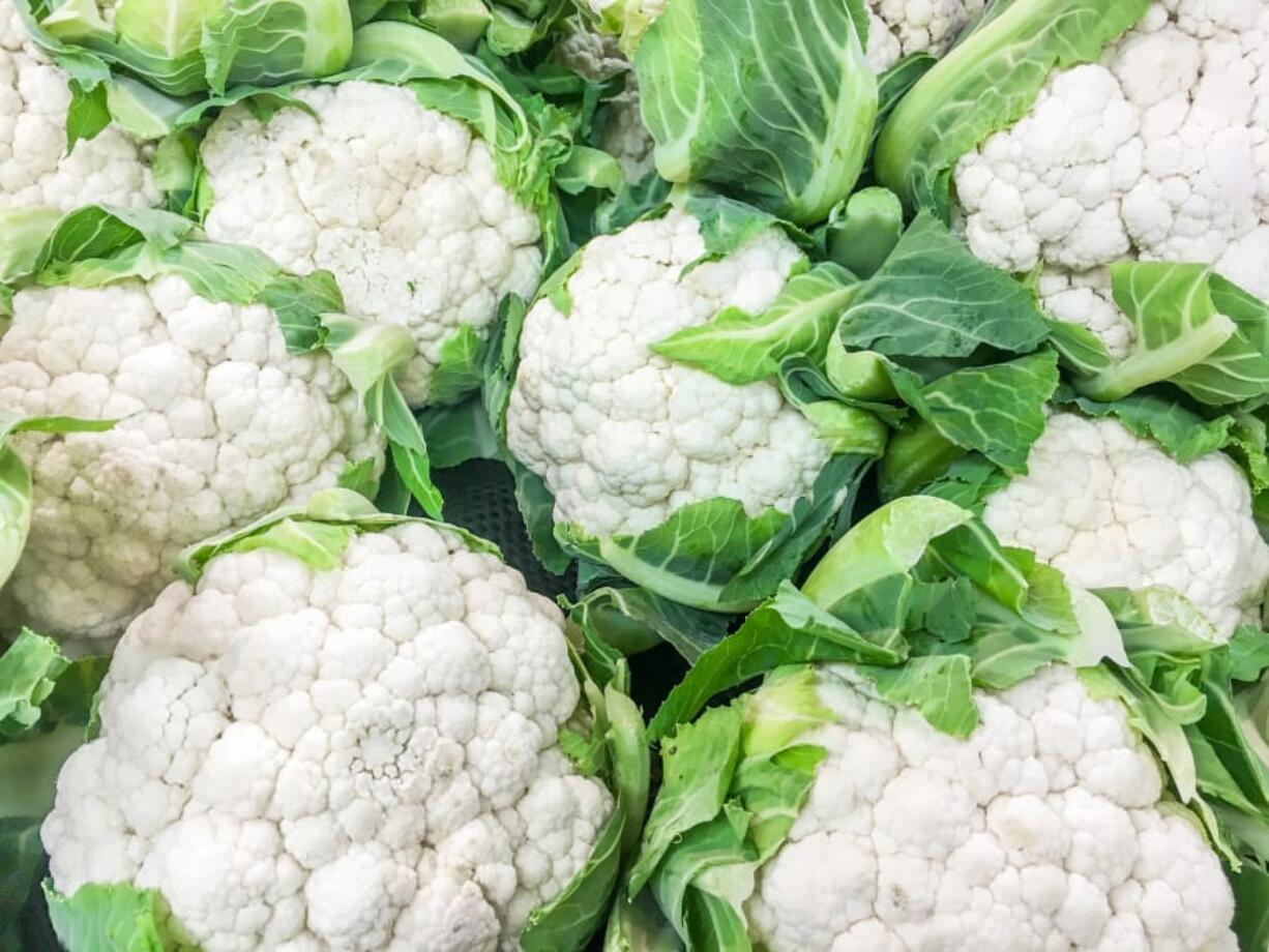 There are more than 100 varieties of cauliflower in the world.