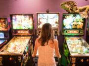 Stephanie Traub has played pinball since she was a child growing up in the ’90s but became a competitive player in 2016, and is a regular in the Washington, D.C.-area pinball scene.