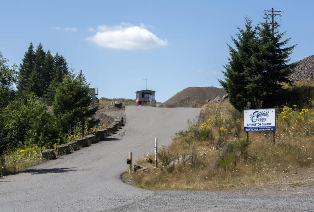 No work is currently taking place at the Livingston Quarry. The publicly owned but privately operated quarry on Livingston Mountain was the subject of a critical report released by the state auditor last week.