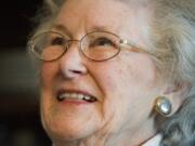 Dorothy Dwyer, shown Oct. 22, 2009, was a World War II WAC and served in Gen. Eisenhower’s headquarters in Algiers.