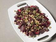 Braised Beets with Lemon and Almonds (Daniel J.