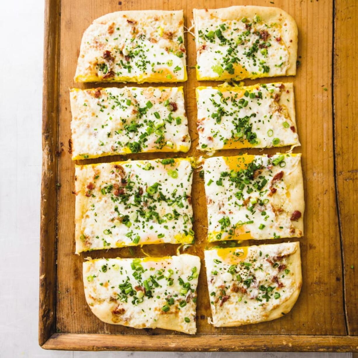 Breakfast Pizza (Joe Keller/America’s Test Kitchen via AP)