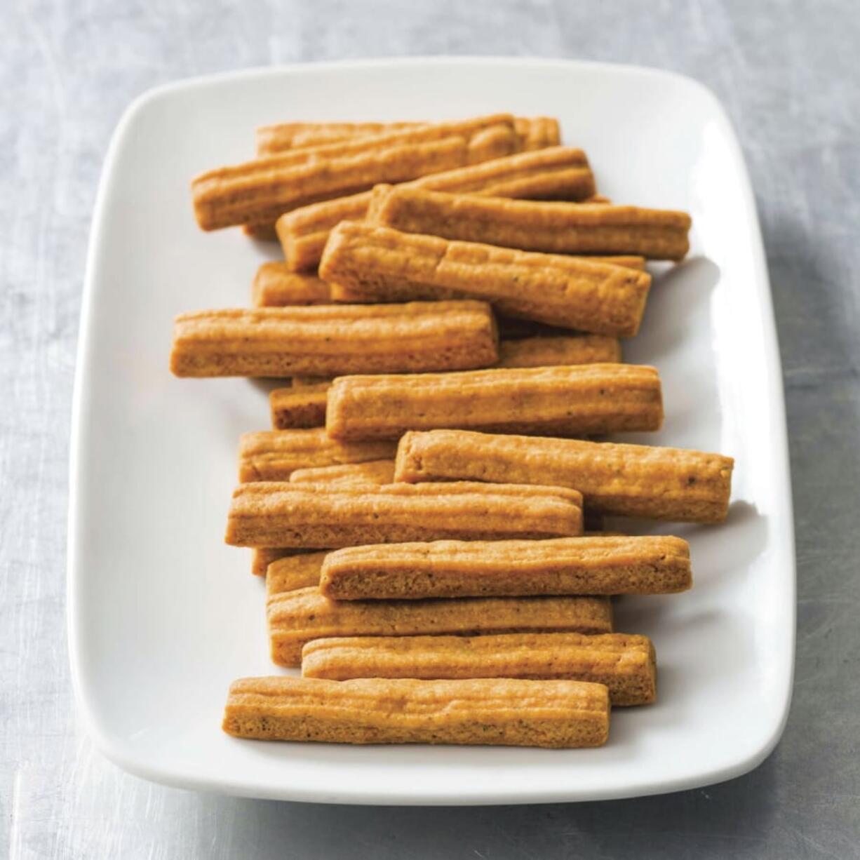 Southern Cheese Straws (Joe Keller/America’s Test Kitchen via AP)