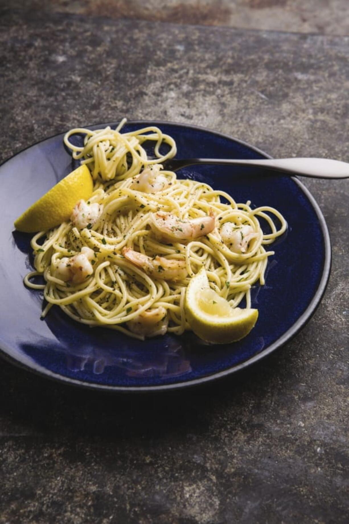 Spaghettini With Shrimp from the cookbook “Tasting Italy.” Joe Keller/America’s Test Kitchen