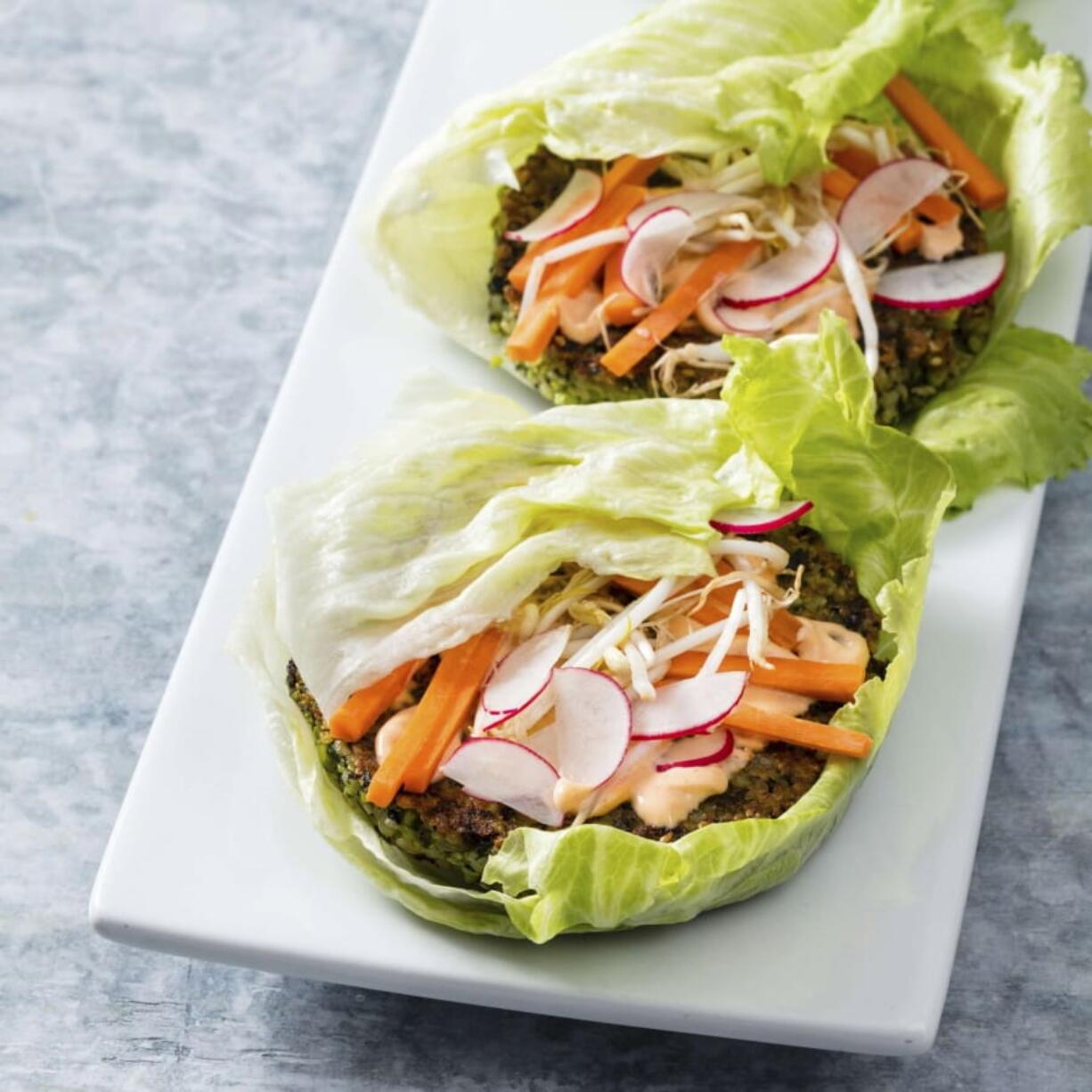 Spicy Brown Rice Edamame Burgers (Daniel J.