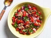 Turkish-Style Grilled Eggplant Salad.