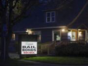 Regan Bail Bonds near the Clark County Courthouse pictured April 10, 2018.