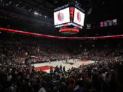 The Portland Trail Blazers second game of the 2022-23 NBA season will be the team's home opener on Oct. 21 against the Phoenix Suns. (AP Photo/Ted S.