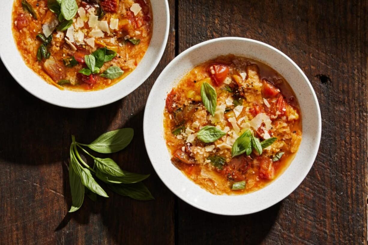 Tuscan Tomato and Bread Stew.