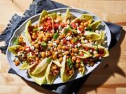 Mediterranean Crunch Salad (Photo for The Washington Post by Stacy Zarin Goldberg)