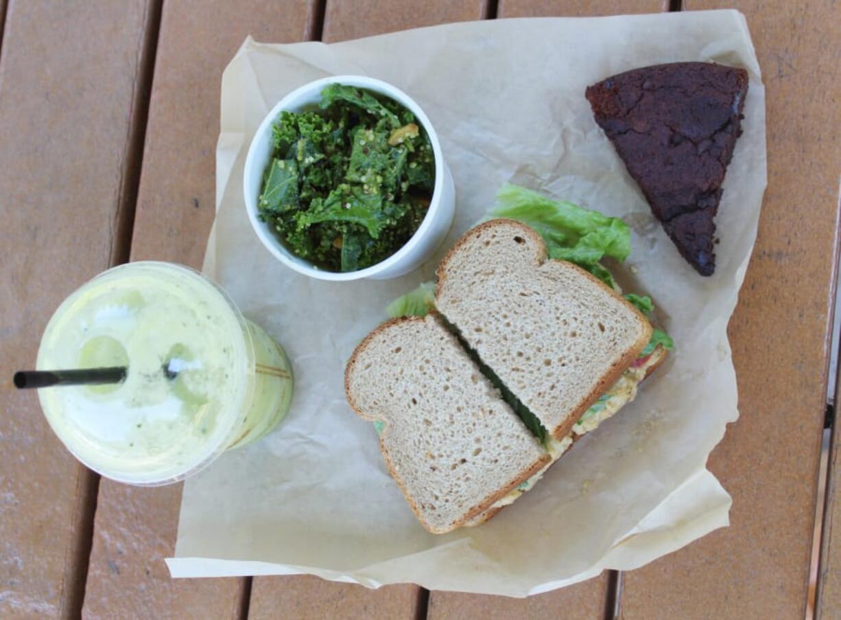 Picnic goodies from Pick-Me-Up Modern Take-Away in Camas.