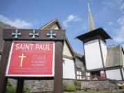 St. Paul Lutheran Church in downtown Vancouver is temporarily housing 30 men from nearby Share House after water damage from a fire shuttered the men’s shelter.